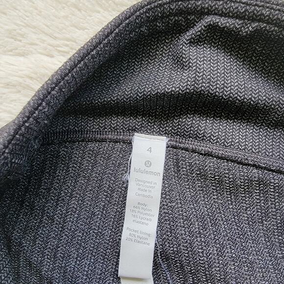Lululemon Athletica Speed Up Tight Charcoal Leggings - Picture 5 of 5
